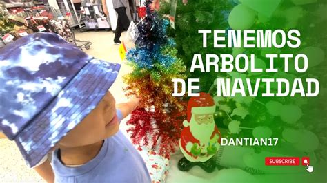 COMPRAMOS NUESTRO ARBOLITO DE NAVIDAD Y OTRAS COSITAS MÁS DANTIAN17