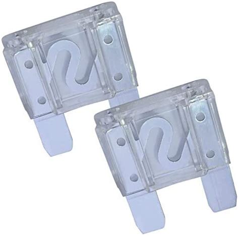 AERZETIX C53717 Lot De 2 Fusibles Enfichables Maxi 29 Mm Plats