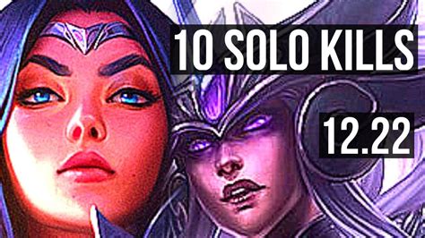 IRELIA Vs SYNDRA MID 10 Solo Kills Legendary 18 3 2 400 Games