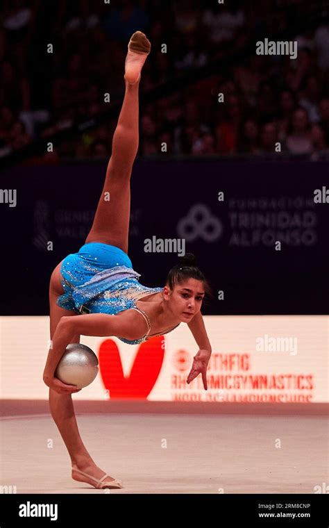 Italy S Sofia Raffaeli Competes In The Individual All Around Final Of