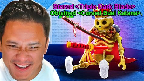 The Mystery Of Cursed Dual Katana Blox Fruits Youtube