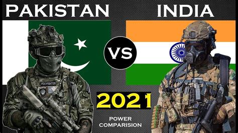 India Vs Pakistan Military Power Comparison 2021 Youtube