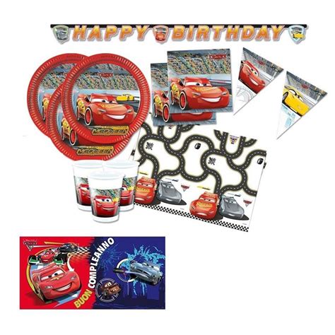 Kit N41 Set Compleanno Cars 3