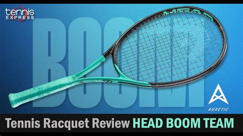 HEAD Boom Team Tennis Racquet Review Tennis Express YouTube