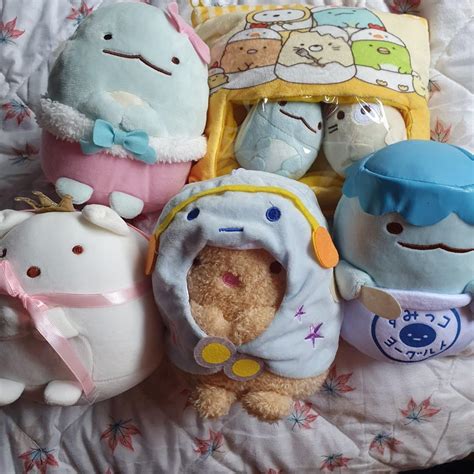 Assorted Sumikko Gurashi Plushies Hobbies Toys Toys Games On