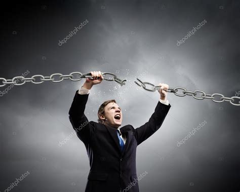 Powerful Businessman Stock Photo By ©sergeynivens 52672049