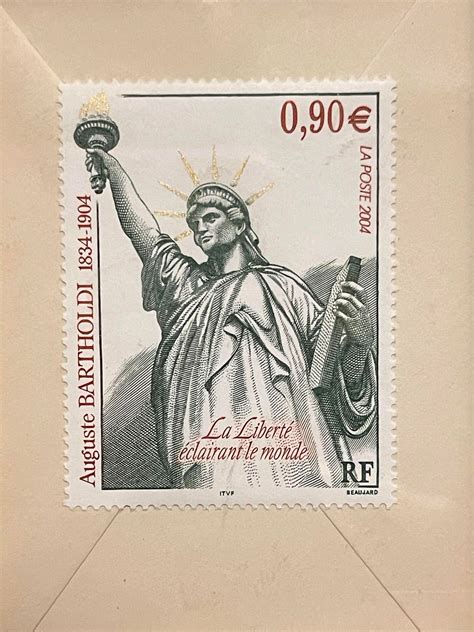 Statue Of Liberty Stamp 2004 The French Antique Store