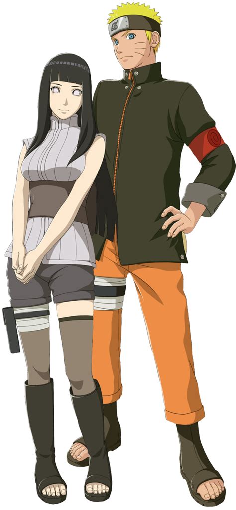 Download Narutoand Hinata Standing Sideby Side