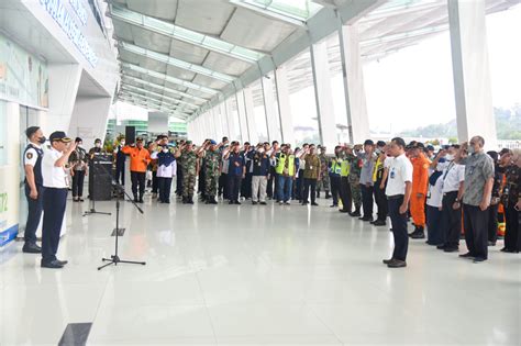 Posko Terpadu Angkutan Udara Lebaran 2023 Bandara SAMS Siap Hadapi