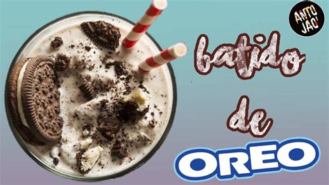 pedal suspicaz cupón receta de batido de oreo sin helado tímido