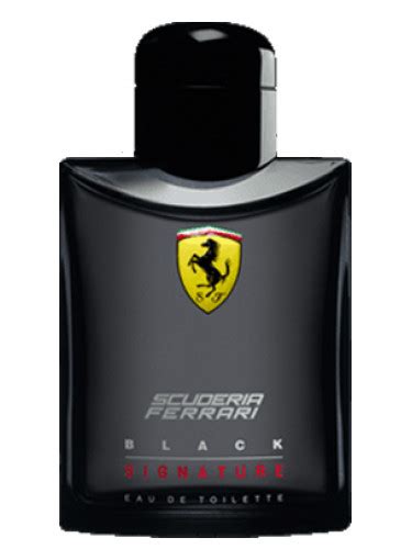 Scuderia Ferrari Black Signature Ferrari Cologne A Fragrance For Men