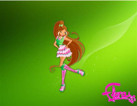 Flora Enchantix Flora From Winx Club Wallpaper Fanpop My XXX Hot Girl