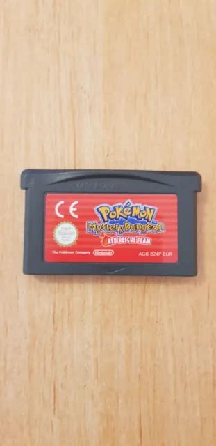 JEU GAMEBOY ADVANCE GBA ORIGINAL Pokémon Donjon Mystère Equipe de