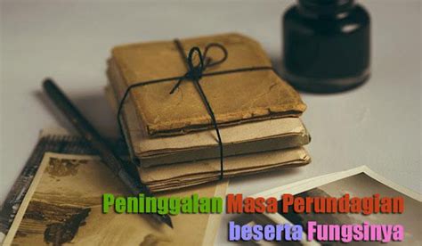 Peninggalan Masa Perundagian beserta Fungsinya