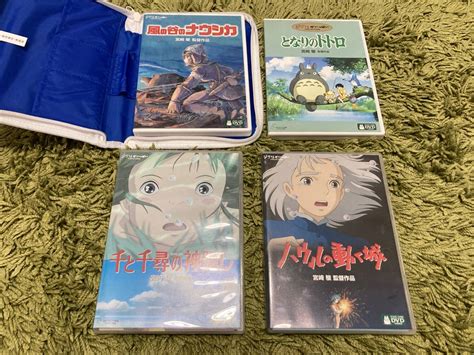 Yahoo オークション となりのトトロ Dvd 風の谷のナウシカ Dvd 千と