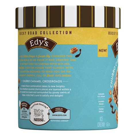 Edy S Dreyer S Rocky Road Collection Churro Caramel Crossroads Ice