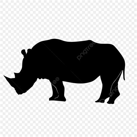 Rhino Silhouette Png