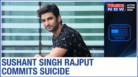 Actor Sushant Singh Rajput commits suicide; found hanging in his Mumbai ...