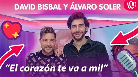 David Bisbal y Álvaro Soler desvelan el significado de A