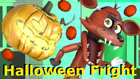 Baby Foxy Halloween Haunted Jack O Fnaf Sfm Animation Youtube