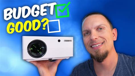 Best Budget Mini Projector Of 2023 Vizony SQ6 Projector Review YouTube