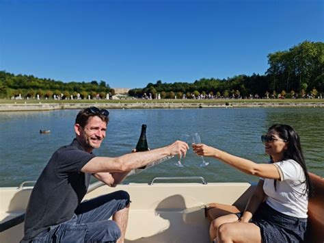 Versailles Visite des jardins en voiturette bateau à rames billets