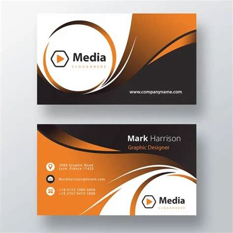 Business Card Design At Rs 500 Pack In Rajkot ID 2849667022588