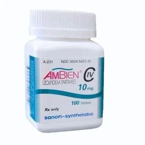 Ambien Zolpidem Mg Tablet Bottle At Rs Box Nagpur Id