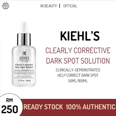 Kiehls Clearly Corrective Dark Spot Solution Serum With Vitamin C Help