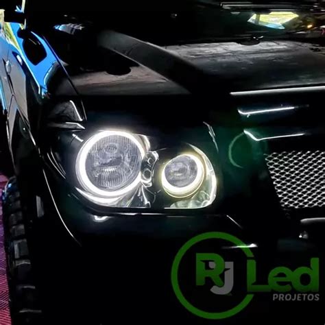 Angel Eyes Olho De Anjo Led Drl Diurno P Pajero Tr Rjled