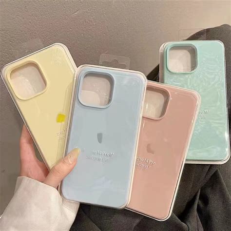 Full Covered Real Liquid Silicone For IPhone 6 Splus 7 8 SE Xs Max 11