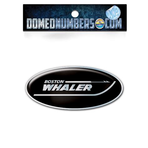 Domed Boston Whaler Oval Decal