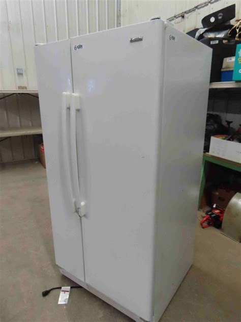 Kenmore Model 106 41262801 Side By Side Refrigerator Freezer White