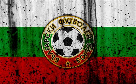 Download Wallpapers 4k Bulgaria National Football Team Logo Europe