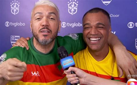 Jornal Correio Paz Entre Belo E Denilson Selada Ao Vivo Na Globo