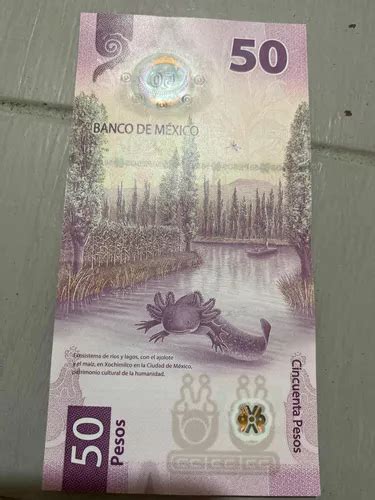 Billete De Pesos De Ajolote Con Error De Impresi N En Venta En