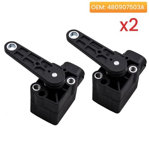 2X CAPTEUR DE Niveau Phare Sensor 4B0907503 Pour Audi A3 A4 A6 A8 TT VW