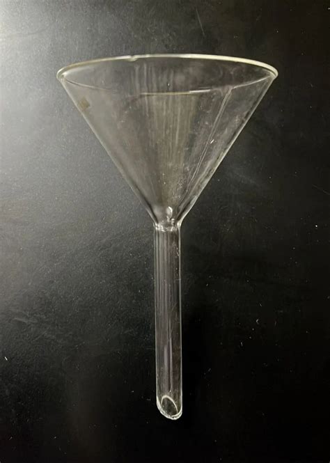 Borosilicate Glass Long Stem Funnel Capacity Ml At Piece In