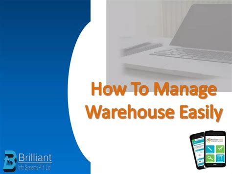 PPT Warehouse Management System Software PowerPoint Presentation