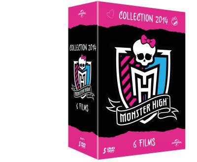 Monster High Coffret intégral 6 films DVD DVD Zone 2 toutes les