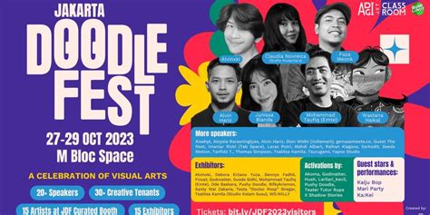 Foto Jakarta Doodle Fest Siap Digelar 3 Hari