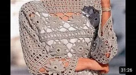 Aprende A Tejer Esta Bella Blusa A Crochet Tejidos Paso A Paso