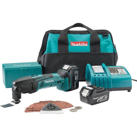 Makita 18 Volt LXT Lithium Ion Cordless Multi Tool Kit LXMT025 The