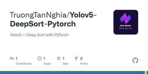 Github Truongtannghia Yolov Deepsort Pytorch Yolov Deep Sort