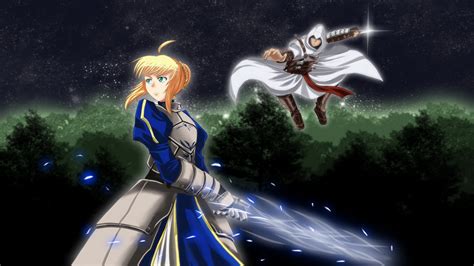 Saber Vs Assassin By Haryudanto On Deviantart