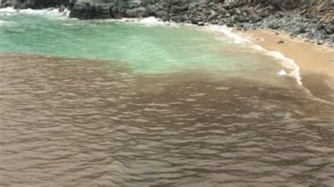 Raw Sewage Spills Into Sea At St Agnes Beach In Cornwall Amid Heavy