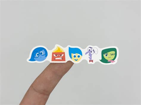 Inside Out Sticker Inside Out Joy Sticker Inside Out Sadness Etsy