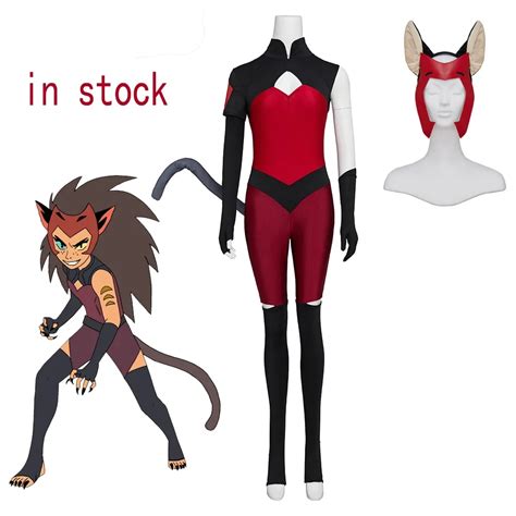 In Stock）she Ra Princess Catra Cosplay She Ra And The Princesses Of Power Costume Women