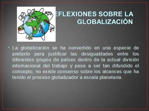 Diapositivas De Globalizacion