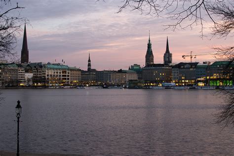 Kostenlose Foto Horizont Sonnenuntergang Br Cke Skyline Morgen